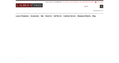 Desktop Screenshot of caliberswiss.com
